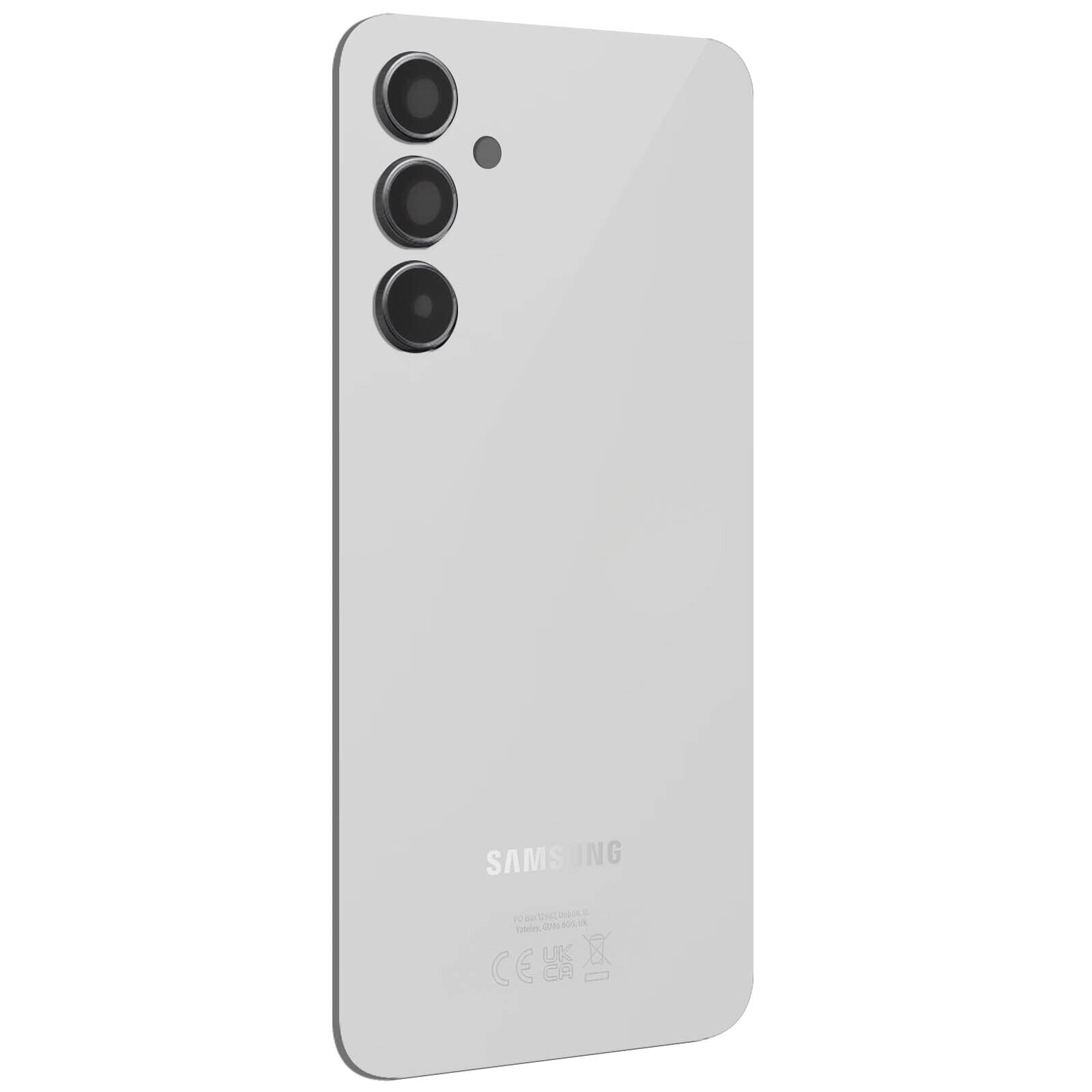 Rear Glass Battery Back Cover with Camera Lens For Samsung Galaxy A54 5G White